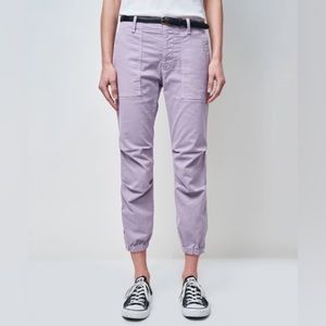 Nili Lotan Cropped Military Pant Lilac / 2